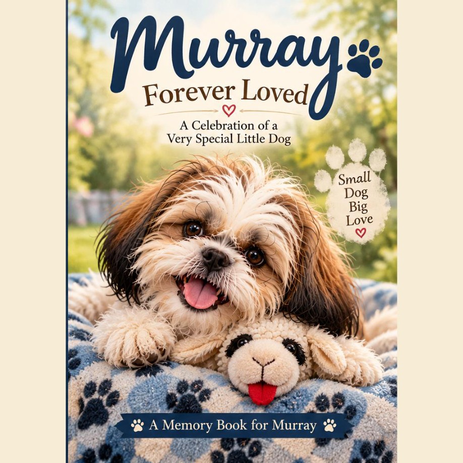 Murray Celebration of Life pet book sample